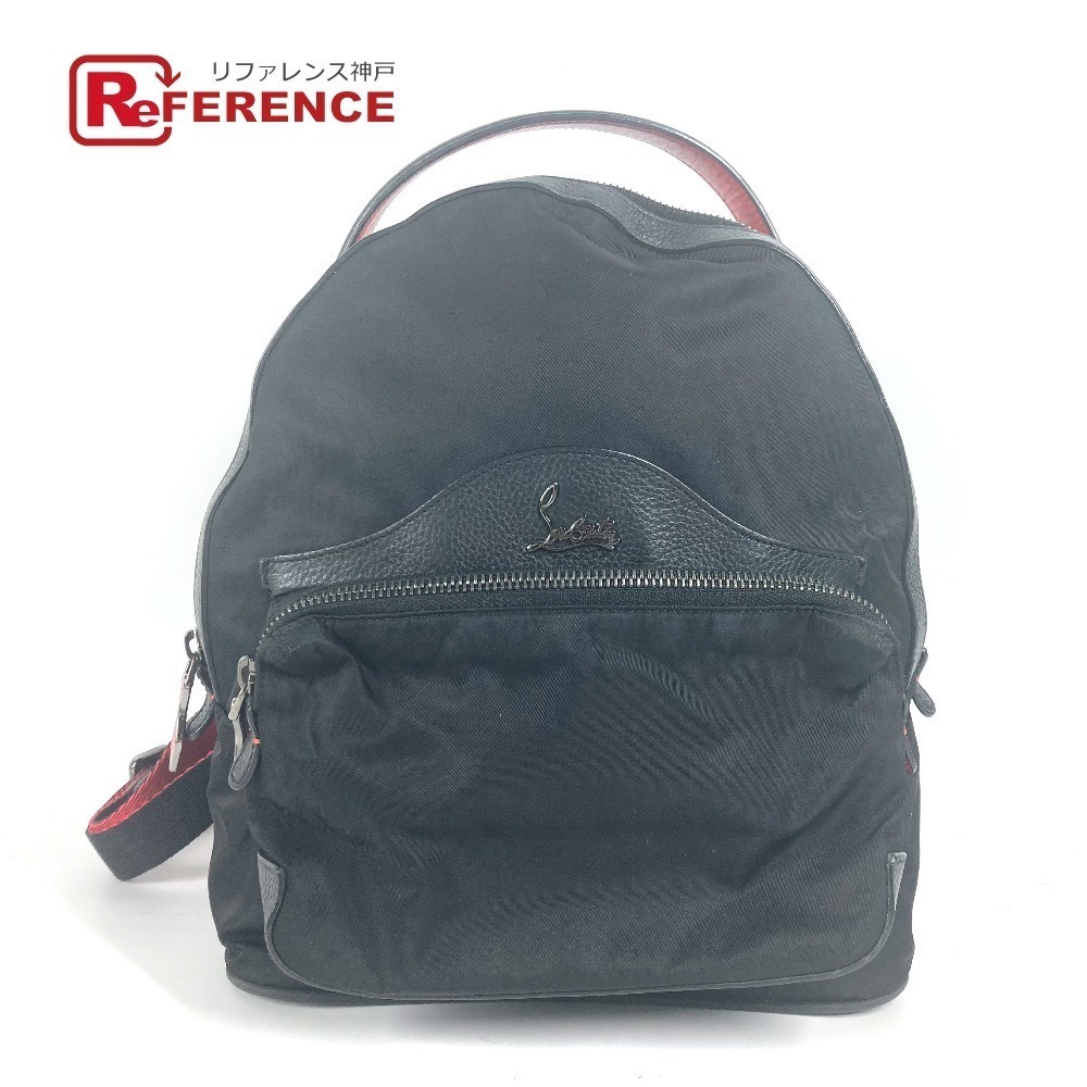 Christian Louboutin Star Studded Backpack Black
